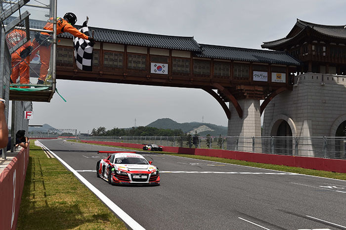 Podium for Patel in Korea